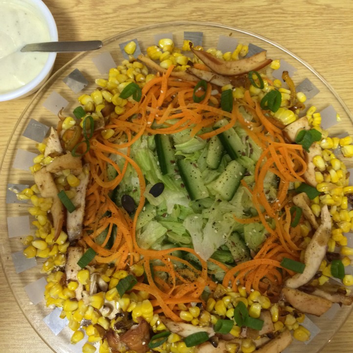 Cajun Chicken and Corn Salad